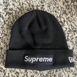 Supreme x New Era Box Logo Beanie