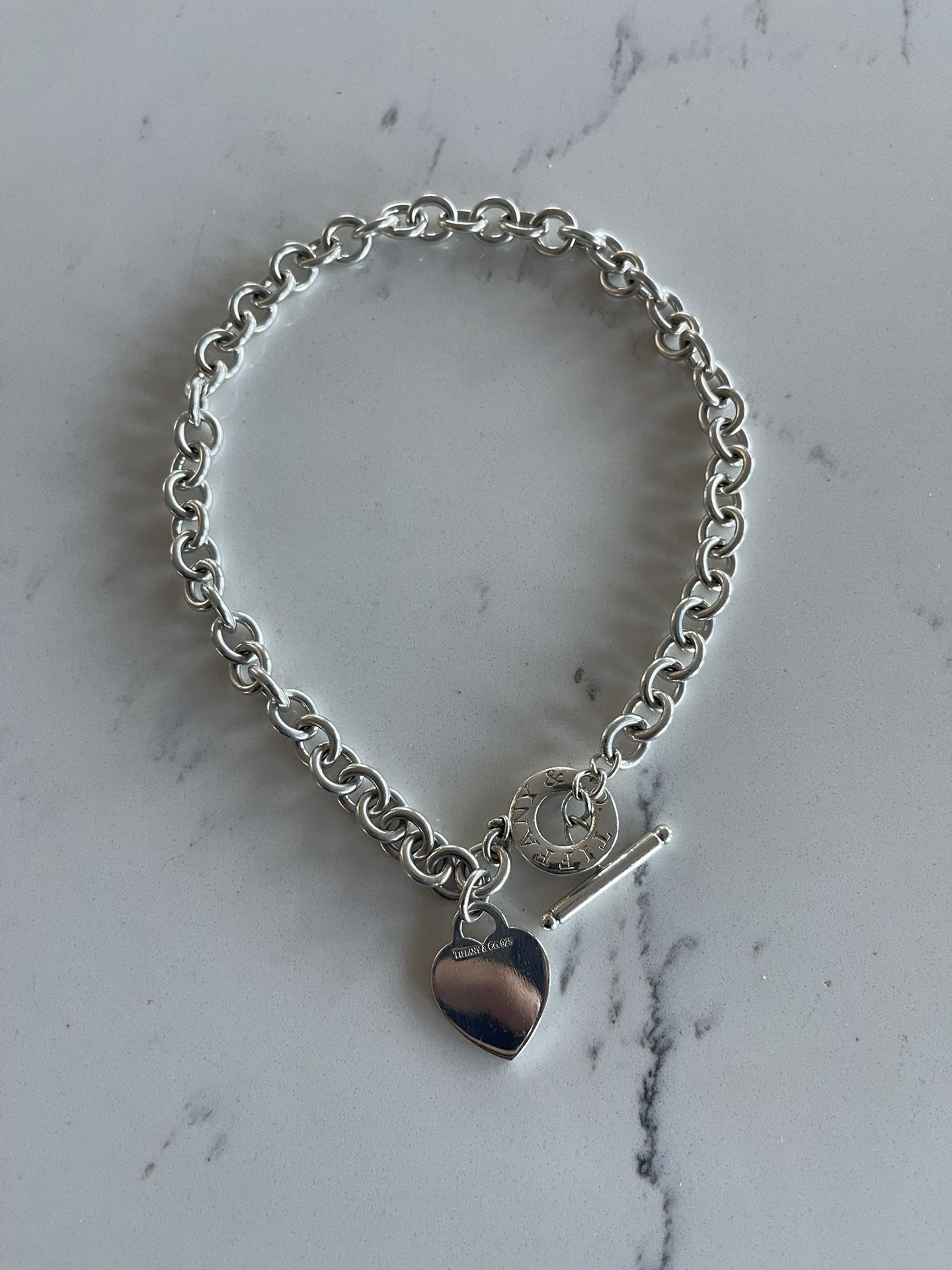 Tiffany & Co. Toggle Heart Tag Necklace