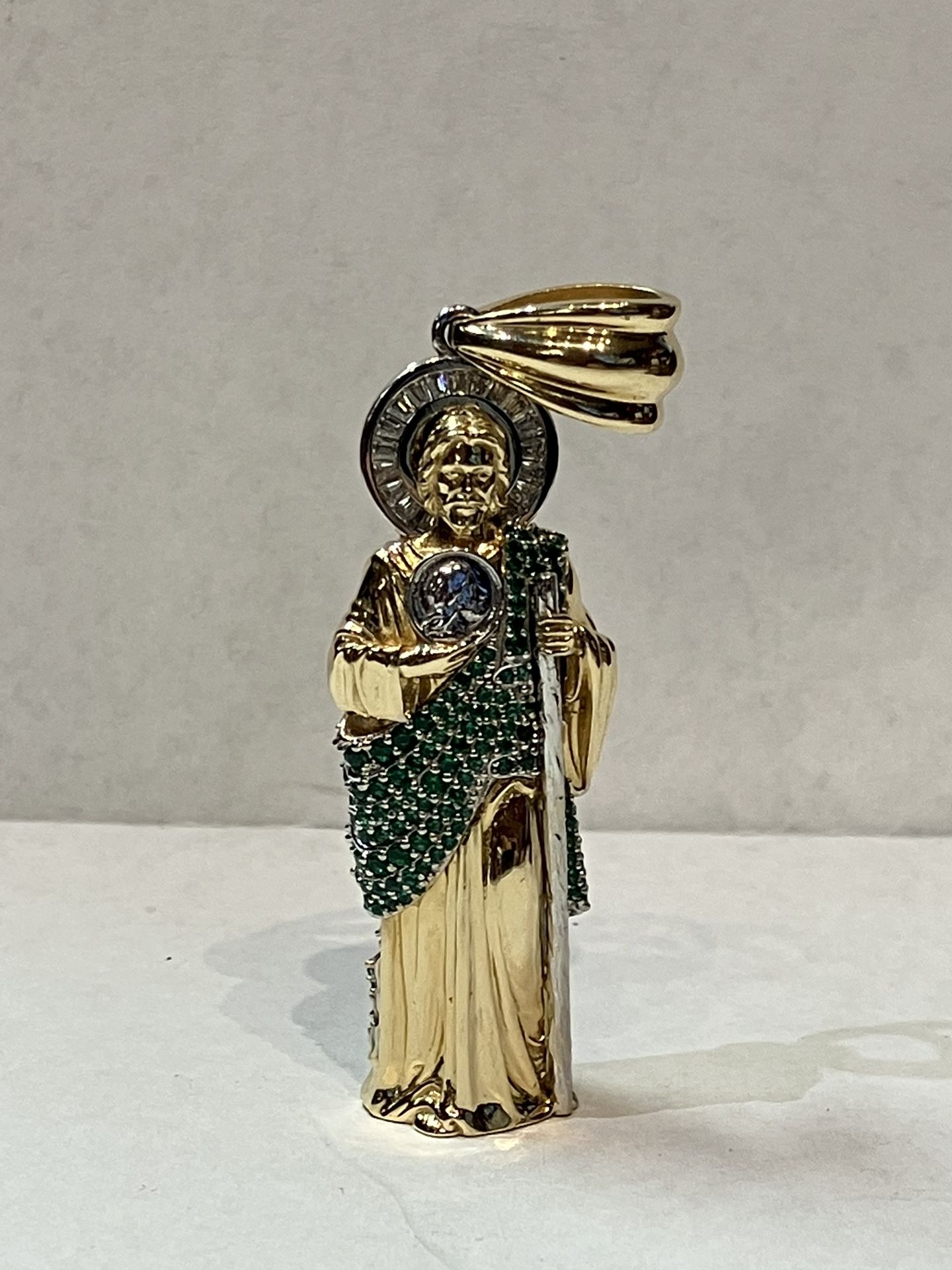 14k Gold San Judas Pendant #109852-1 MJ