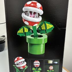LEGO Super Mario Piranha Plant set. This set is a detailed, posable recreation of the iconic enemy from the Super Mario video games. 