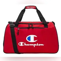 NEW Red Champion Travel Or Gym Duffle Bag