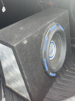 12 Inch Sub In Box