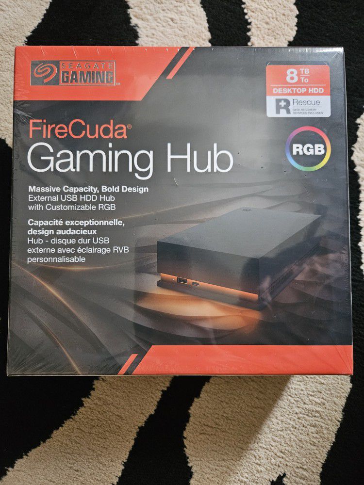Fire Cuda Gaming Hub  8tb