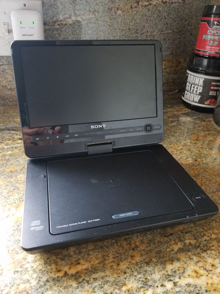 SONY PORTABLE DVD PLAYER