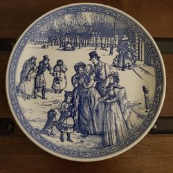 The Spode Blue Room Collection Christmas Plate Number 5
