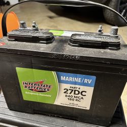 Deep Cycle Marine Battery 