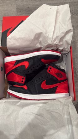 Satin Bred Jordan 1