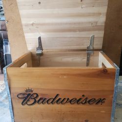 Budweiser Wooden Crate