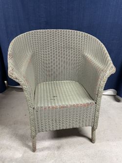 Lloyd Loom Lusty Chair Company Wicker Chair