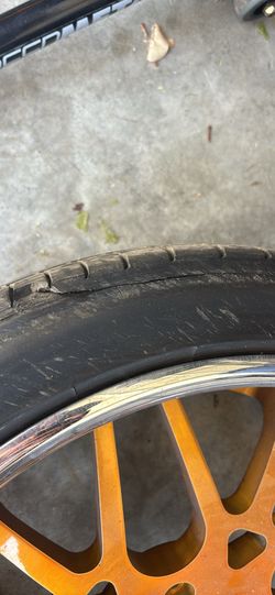 245/40ZR19 98Y wheels 3 piece staggered wheels