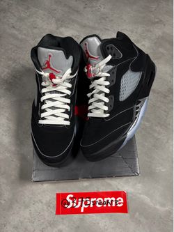Jordan 5 Black Metallic size 10 men