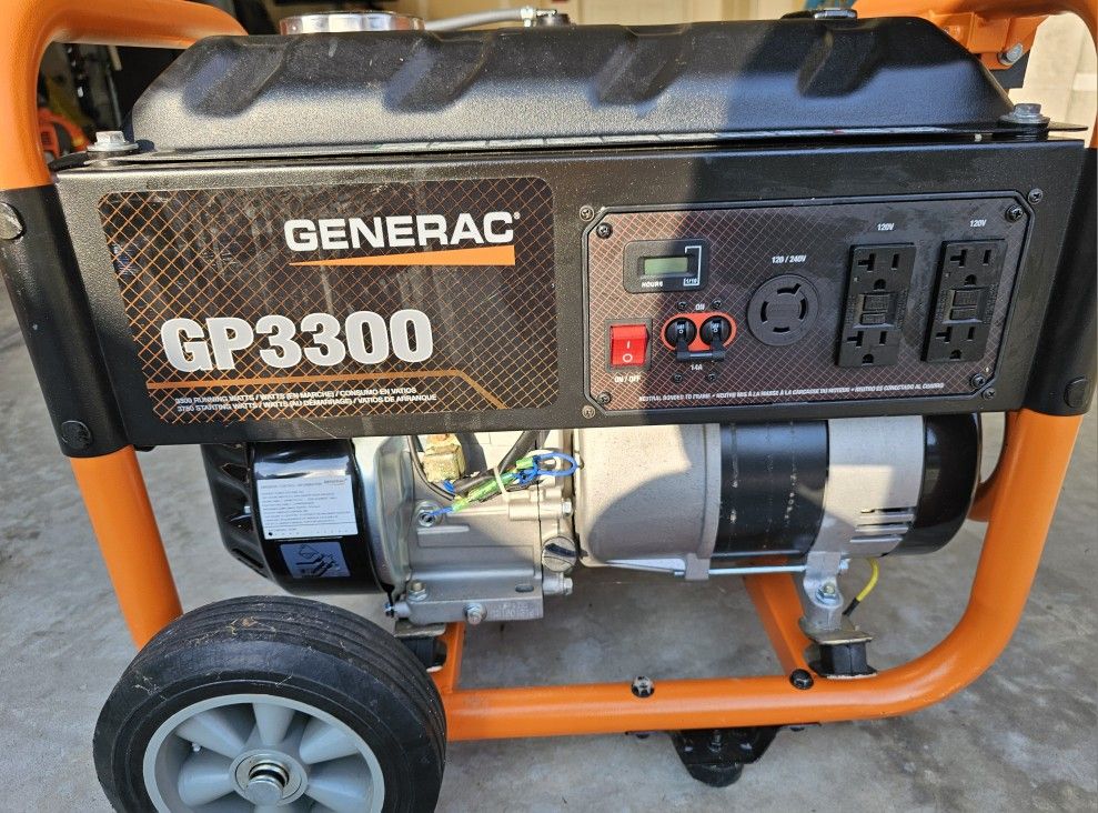 Generac Gp3300 Portable Generator