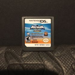 Batman The Brave And The Bold Nintendo Ds 