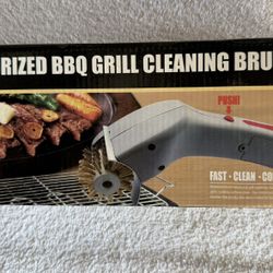 Motorized BBQ Grill Brush