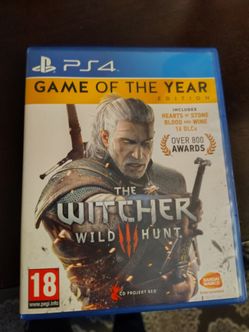 The Witcher 3 game of the year edition PS4