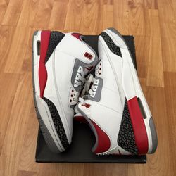 jordan 3 Fire red