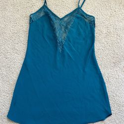 Victoria’s Secret lace blue / teal babydoll dress