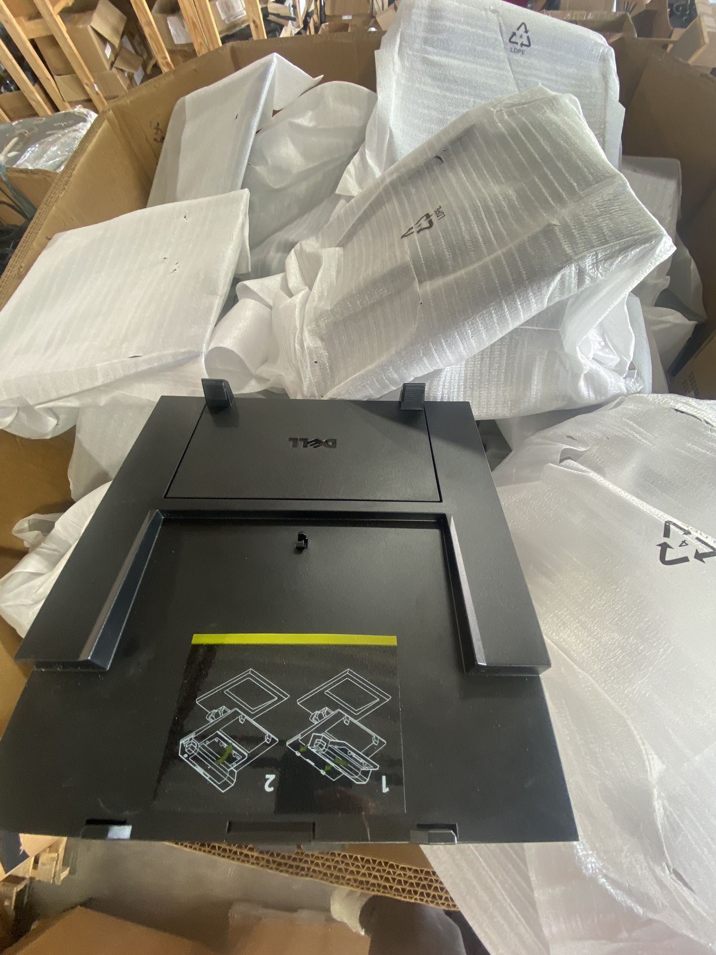 Dell Black Adjustable Laptop Notebook Stand Holder 0TC6RT TC6RT