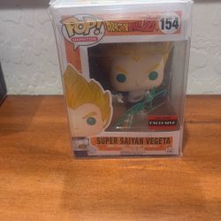 Signed Vegeta Funko Pop 