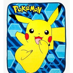 POKEMON PIKACHU BLANKET 48×50