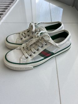 Gucci Tennis 1977 GG Canvas Top Sneakers