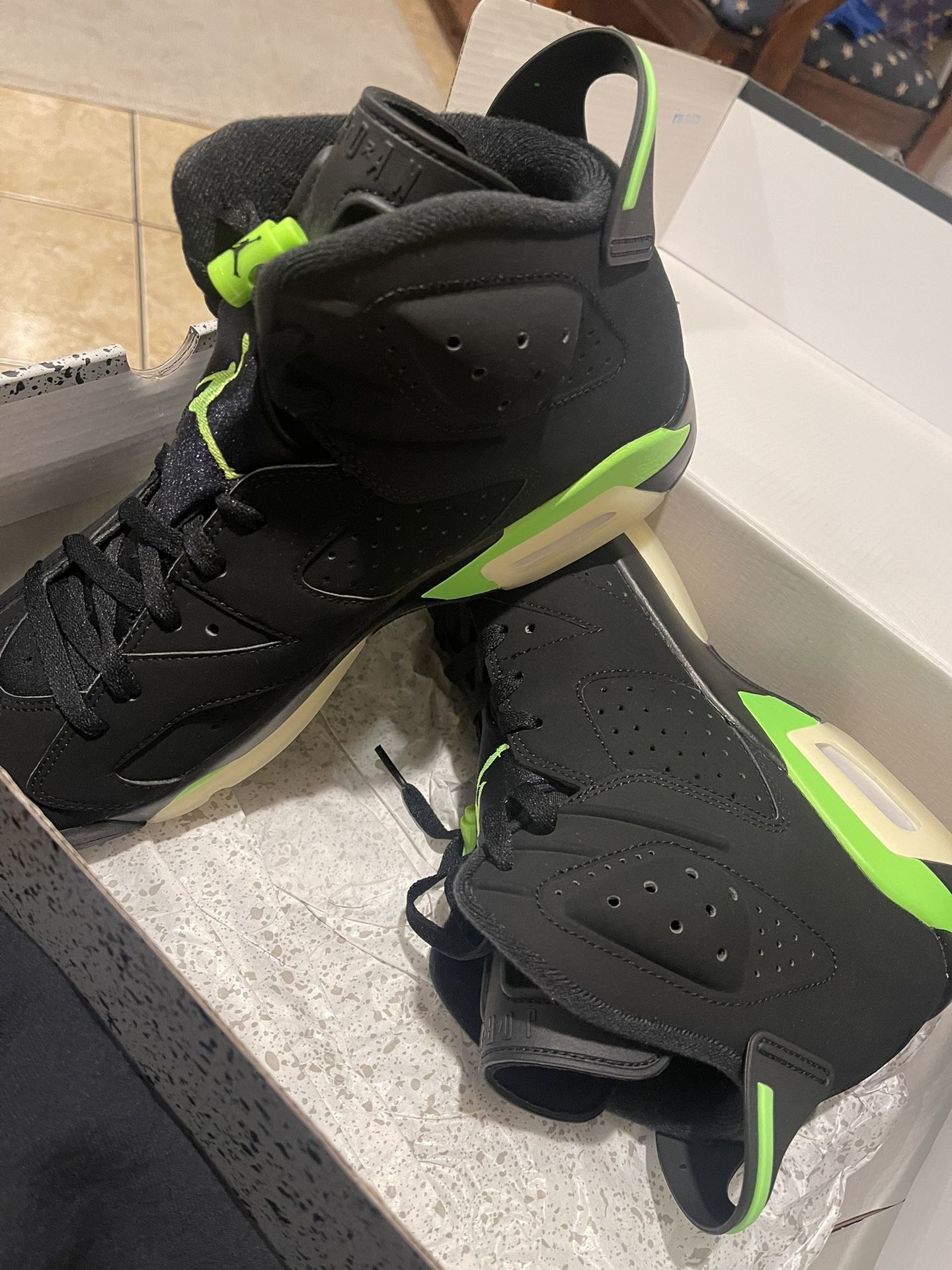 Jordan 6 Retro Electric Green