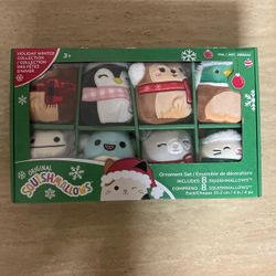 Winter Squishmallow Ornaments