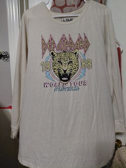 New Def Leppard Shirt Size 2x $15