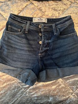 Hollister button fly denim short