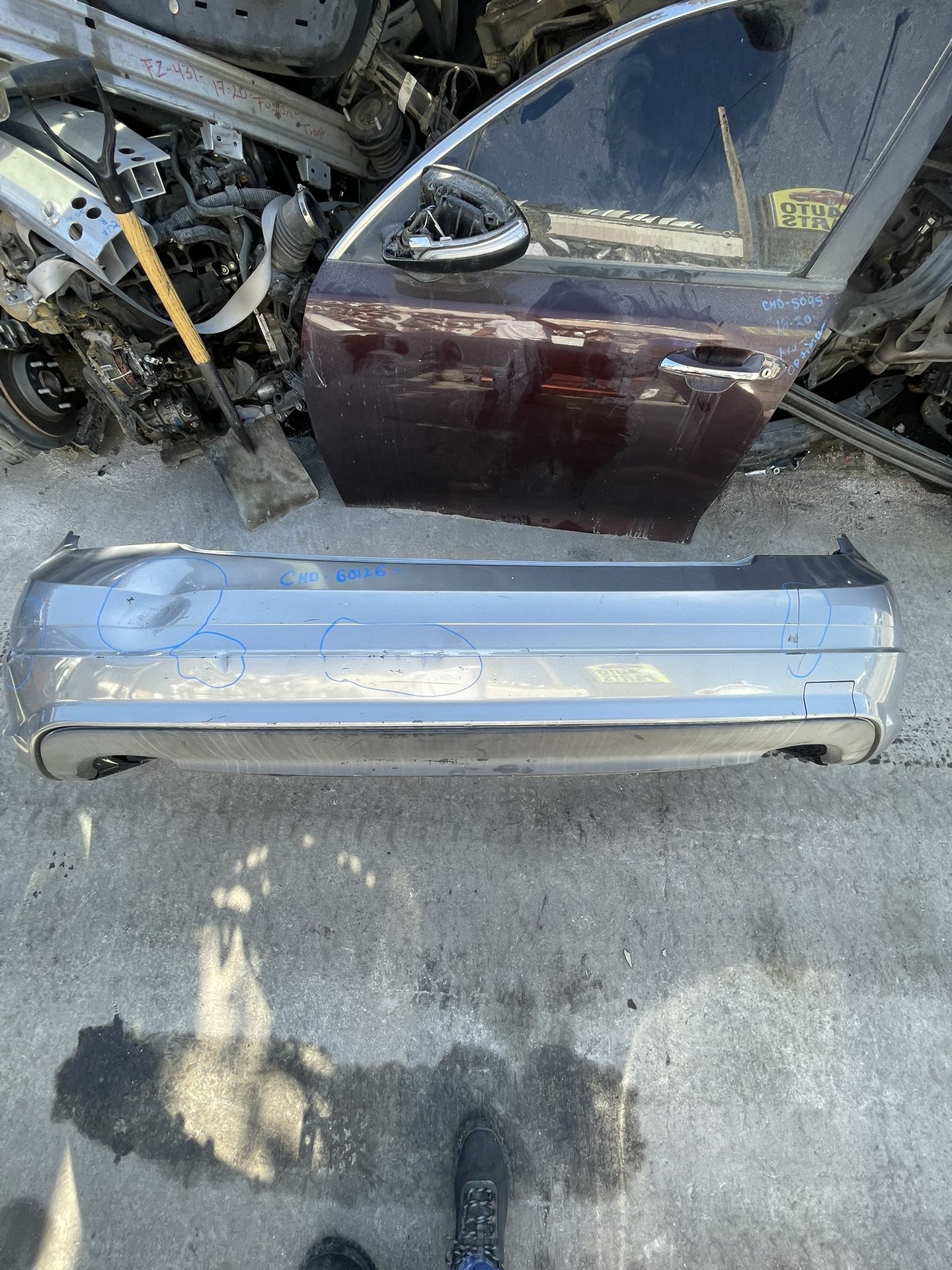 2008-2011 Mercedes Benz C Class C300 C350 Sport Package Rear Bumper Original Used