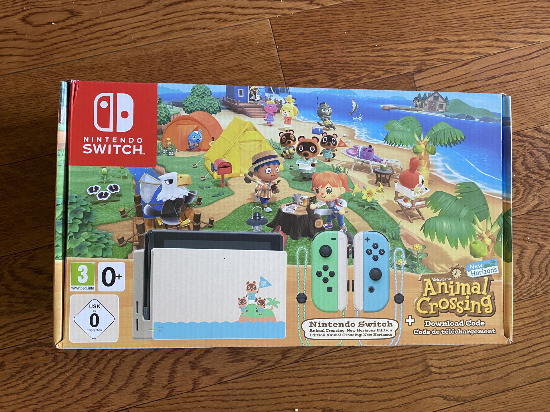 NEW and SEALED Animal Crossing Nintendo Switch Console + Game Code
