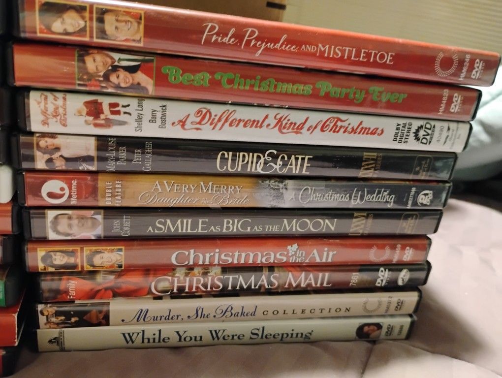 20 Christmas & Various DVD's  Hallmark 