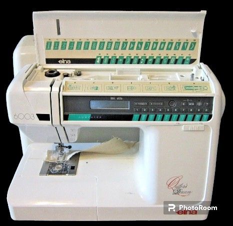 Elna 6003 Quilters Dream Sewing Machine, Works Perfect