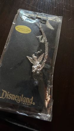Disney Swarovski tinkerbell necklace!