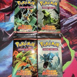 Ex Team Rockets Return Booster Pack Art Set