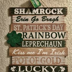 Brand-new St Patricks Day Wall Hanging Decor 🍀