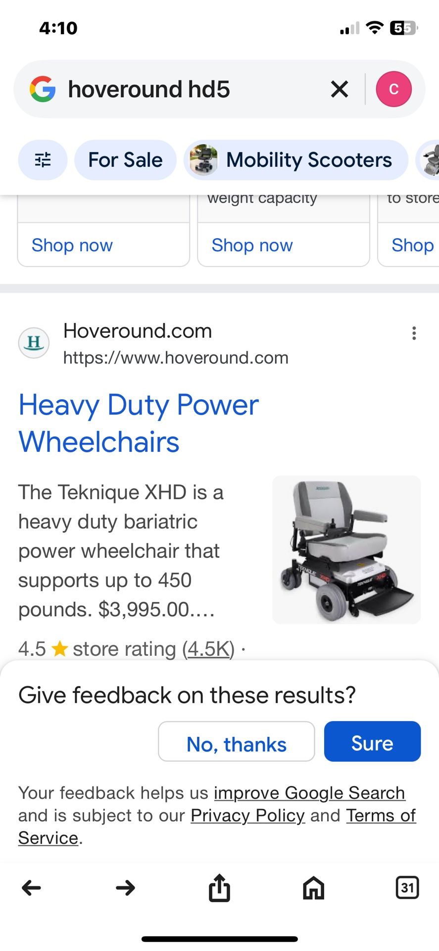 Hoveround HD