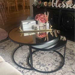 $150 Mirrored Coffee Tables