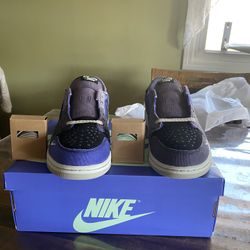 AIR JORDAN 1 LOW OG ZION WILLIAMSON VOODOO SIZE 12