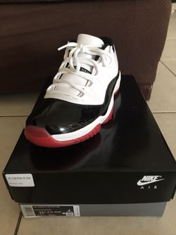 Jordan 11 low concord bred size 13