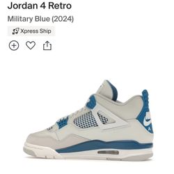 Jordan 4’s Blue Jawns