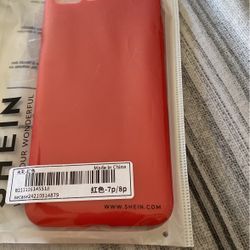 Red iPhone Case 7/8  