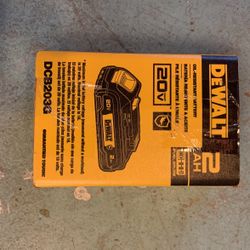 New Dewalt 20v Battery SCB203G