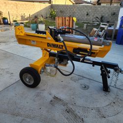 DEWALT 32 Ton 277cc 9.5HP Kohler Engine Horizontal/Vertical Full Beam Hydraulic Log Splitter, Auto Return/Integrated Log Cradle Questions & A