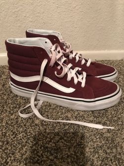 Womens vans hi top shoes