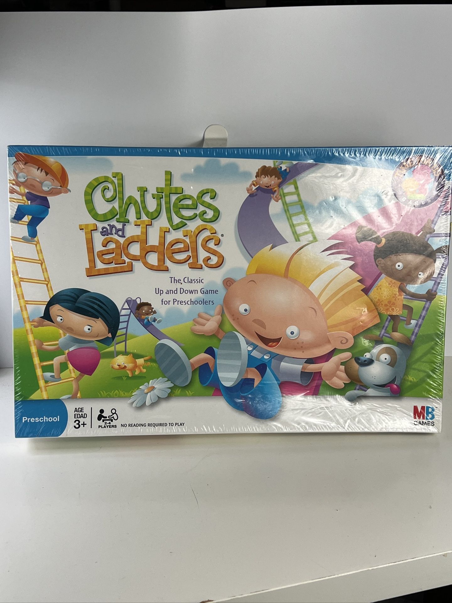 Vintage Chutes & Ladders Classic Board Game Milton Bradley Hasbro 2005 NEW