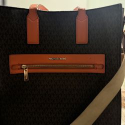 Mk large tote bag