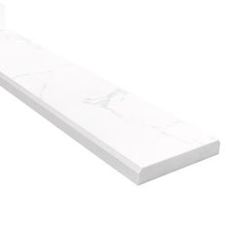 MSI Carrara Engineered Marble Threshold Or Backsplash 4 X 36 in
