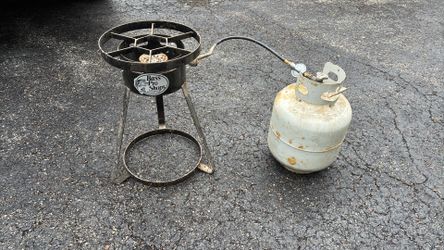 Outdoor camping stove— BassPro brand