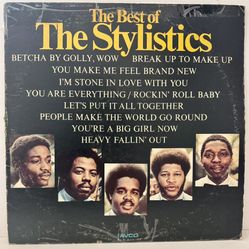 THE STYLISTICS "The Best Of The Stylistics" 1975 Avco Records LP